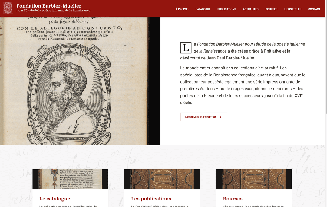 Fondation Barbier-Mueller – Migration et catalogue